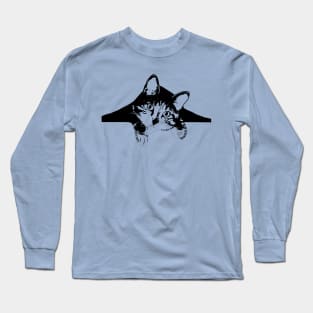Curious Kitty Long Sleeve T-Shirt